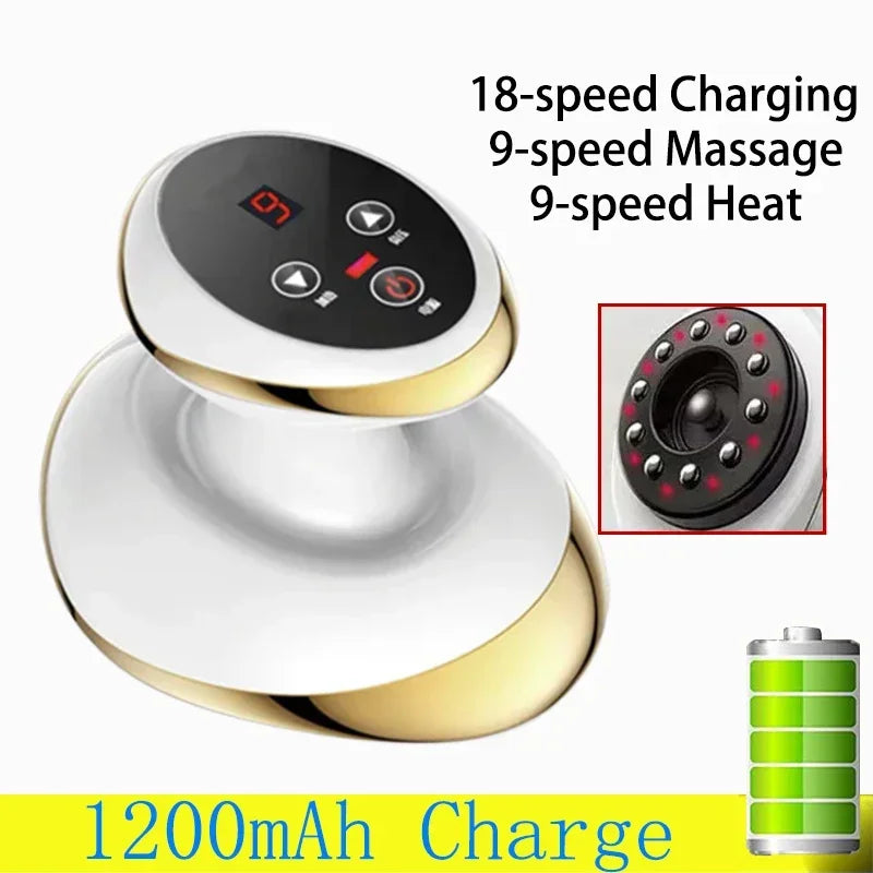 ThermaCup Pro™ – Smart Cupping Massager with Red Light Therapy