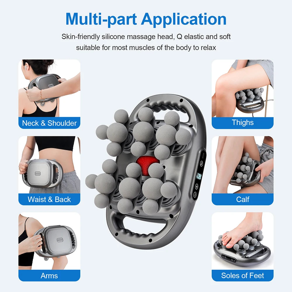 Deep Tissue Heated Muscle Massager – Full-Body Relief by FODRK