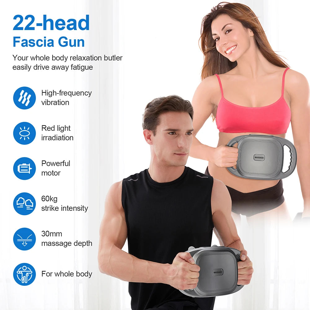 Deep Tissue Heated Muscle Massager – Full-Body Relief by FODRK