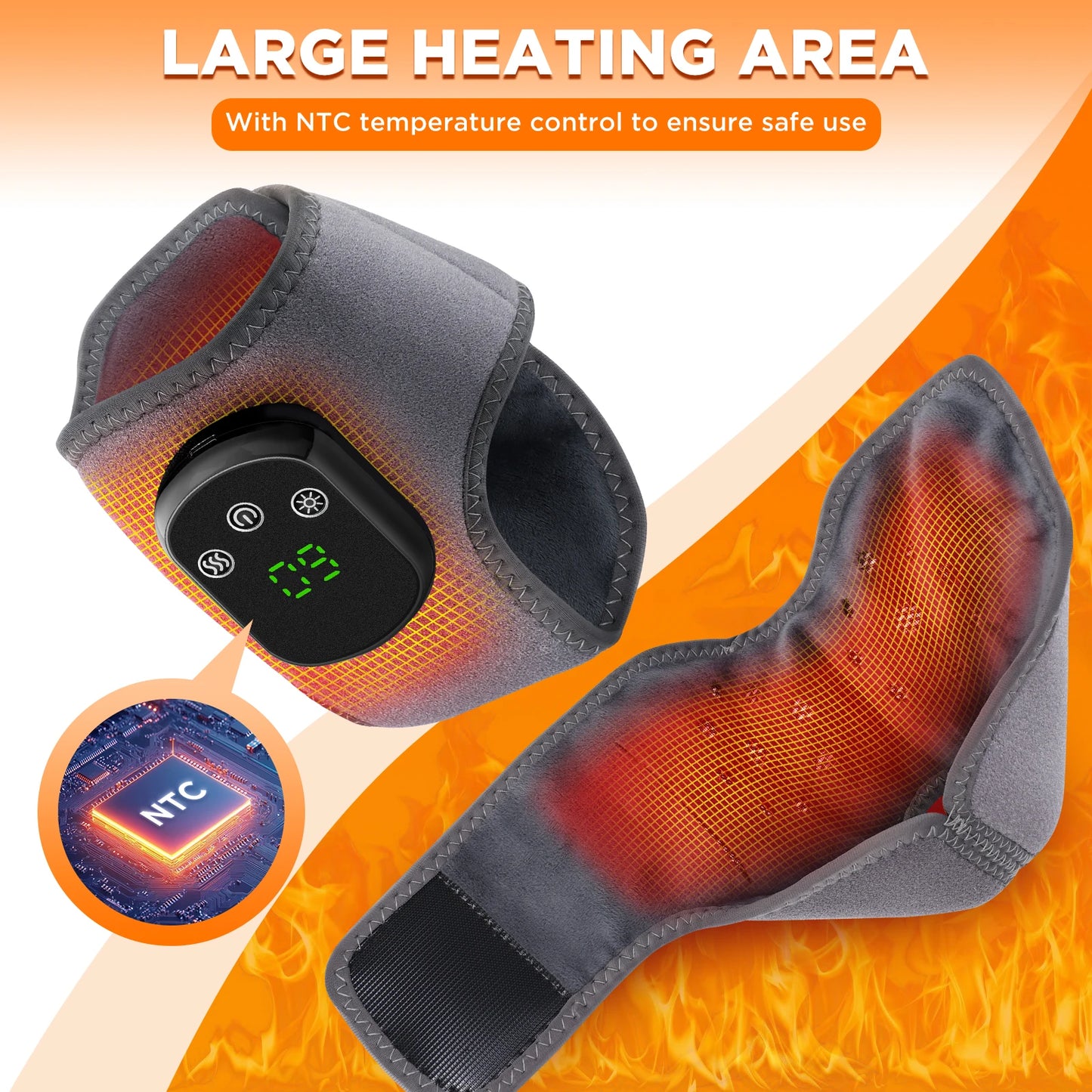 Soothing Heated Ankle Wrap