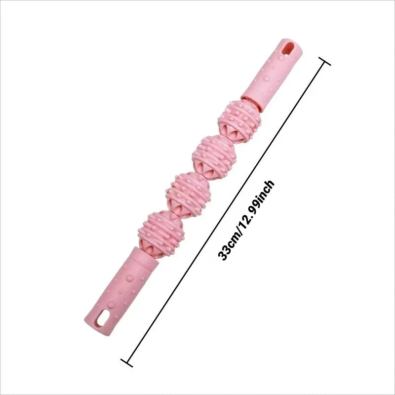 FlexRoll™ Deep Tissue Yoga Massage Stick – Arm & Leg Muscle Recovery Tool