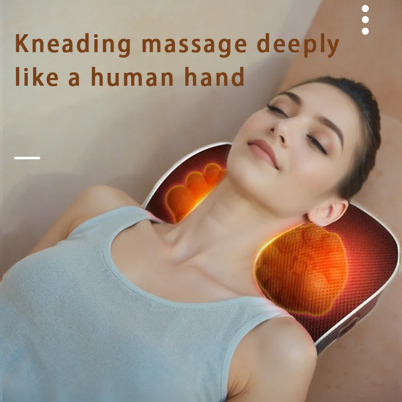 JAIYORL™ Multifunctional Vibration Massage Pillow – Full Body Relaxation