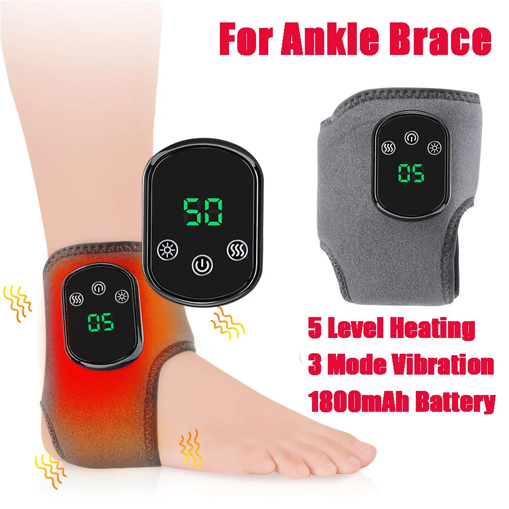 Soothing Heated Ankle Wrap
