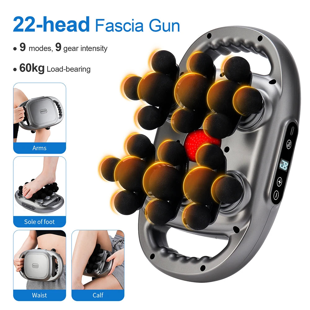 Deep Tissue Heated Muscle Massager – Full-Body Relief by FODRK