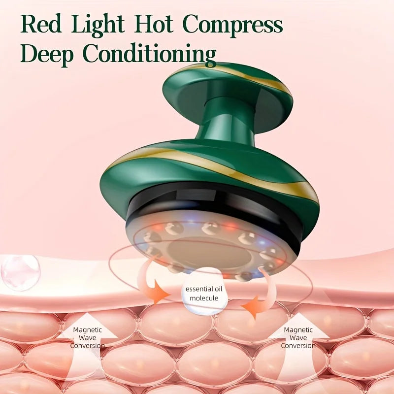 ThermaCup Pro™ – Smart Cupping Massager with Red Light Therapy