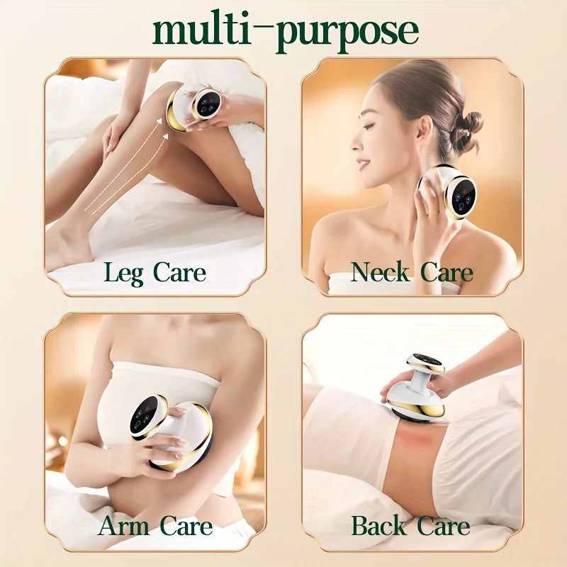 ThermaCup Pro™ – Smart Cupping Massager with Red Light Therapy