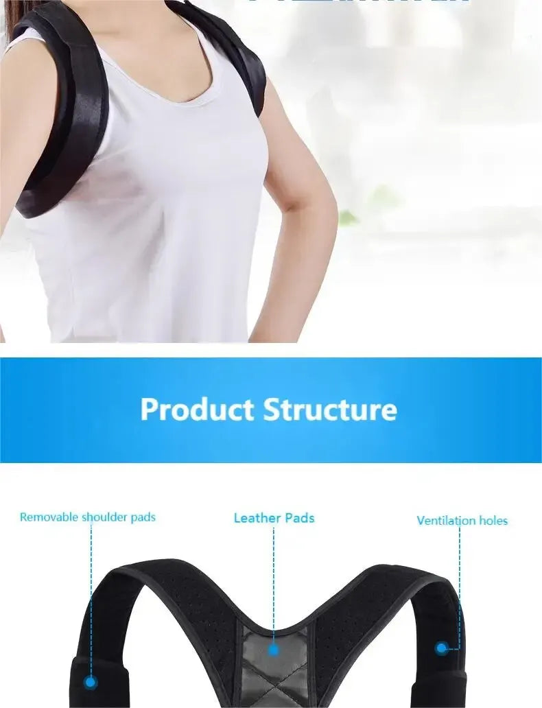 Upright Posture Support & Awareness Belt