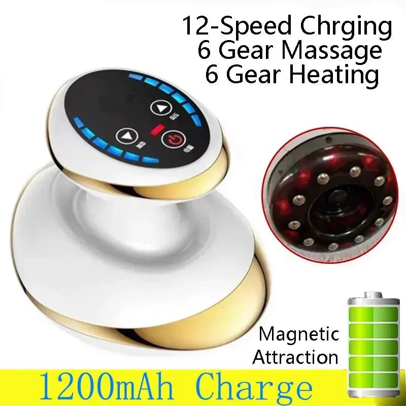 ThermaCup Pro™ – Smart Cupping Massager with Red Light Therapy