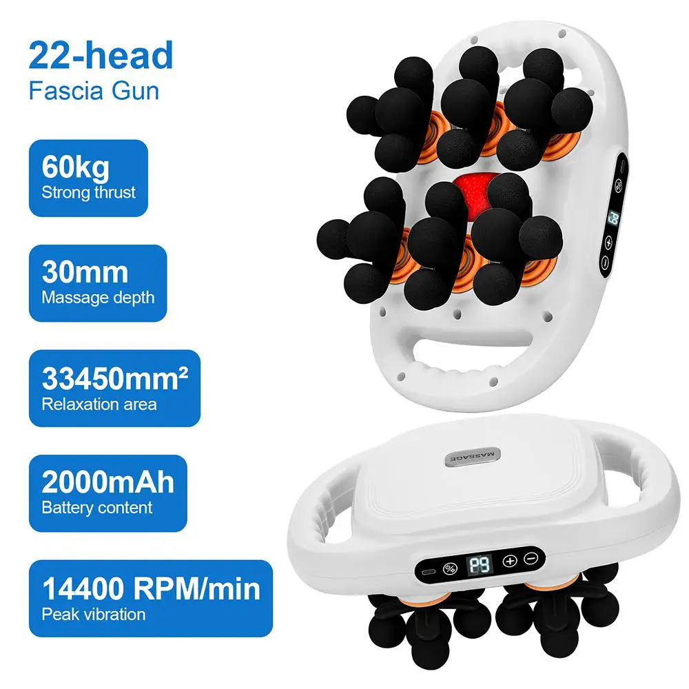 Deep Tissue Heated Muscle Massager – Full-Body Relief by FODRK