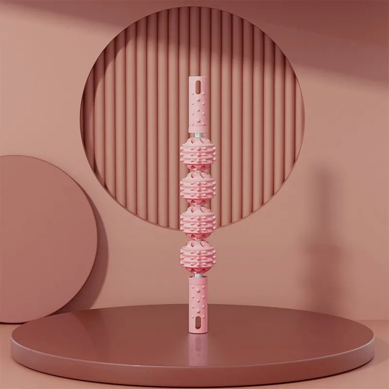 FlexRoll™ Deep Tissue Yoga Massage Stick – Arm & Leg Muscle Recovery Tool